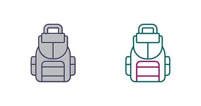 Backpack Vector Icon