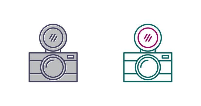 icono de vector de fotografía