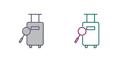 Find Luggage Vector Icon