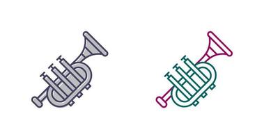 Trumpets Vector Icon