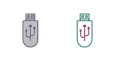 icono de vector de unidad usb