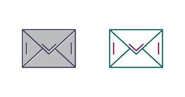 icono de vector de correo