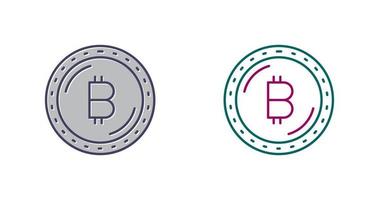 Bitcoin Currency Vector Icon