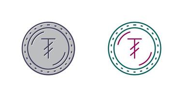 Tugrik Currency Vector Icon