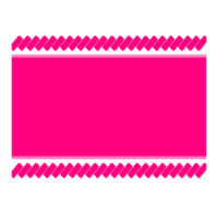 Pink Banner for presentation png