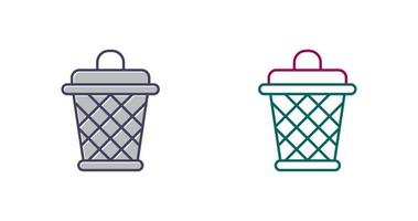 Dustbin Vector Icon