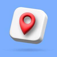 Checkmark icon. Approvement concept. Geolocation map mark, point location. 3d vector cartoon illustration. speech bubble with heart