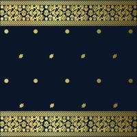 Kain Songket Traditional Pattern vector