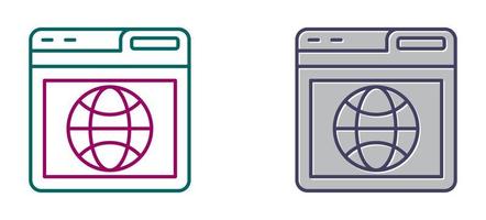Browser Vector Icon