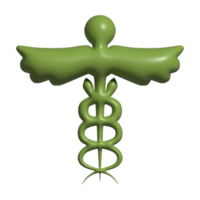 3d icono médico símbolo png