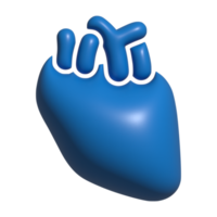 3d icon of heart png