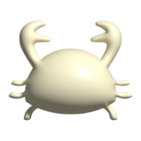 3d Symbol von Krabbe png