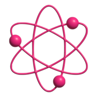 3d icône de atome png