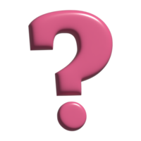 3d icon question mark png
