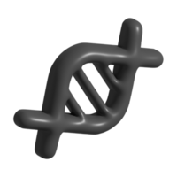 3d icon of dna png