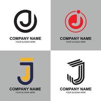 Letter J logotype Set of J logotype Vector File