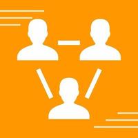 Connected Users Vector Icon