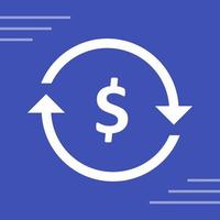 Currency exchange Vector Icon