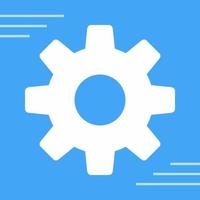 Setting Gear Vector Icon