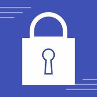 Closed Padlock Vector Icon