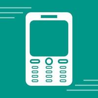 icono de vector de teléfono móvil