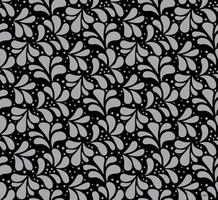 Seamless Floral Pattern Vector Ornament Background Abstract Vintage Texture