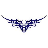 Tribal wing illustration vector