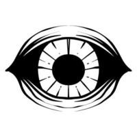 Eye illustration art vector