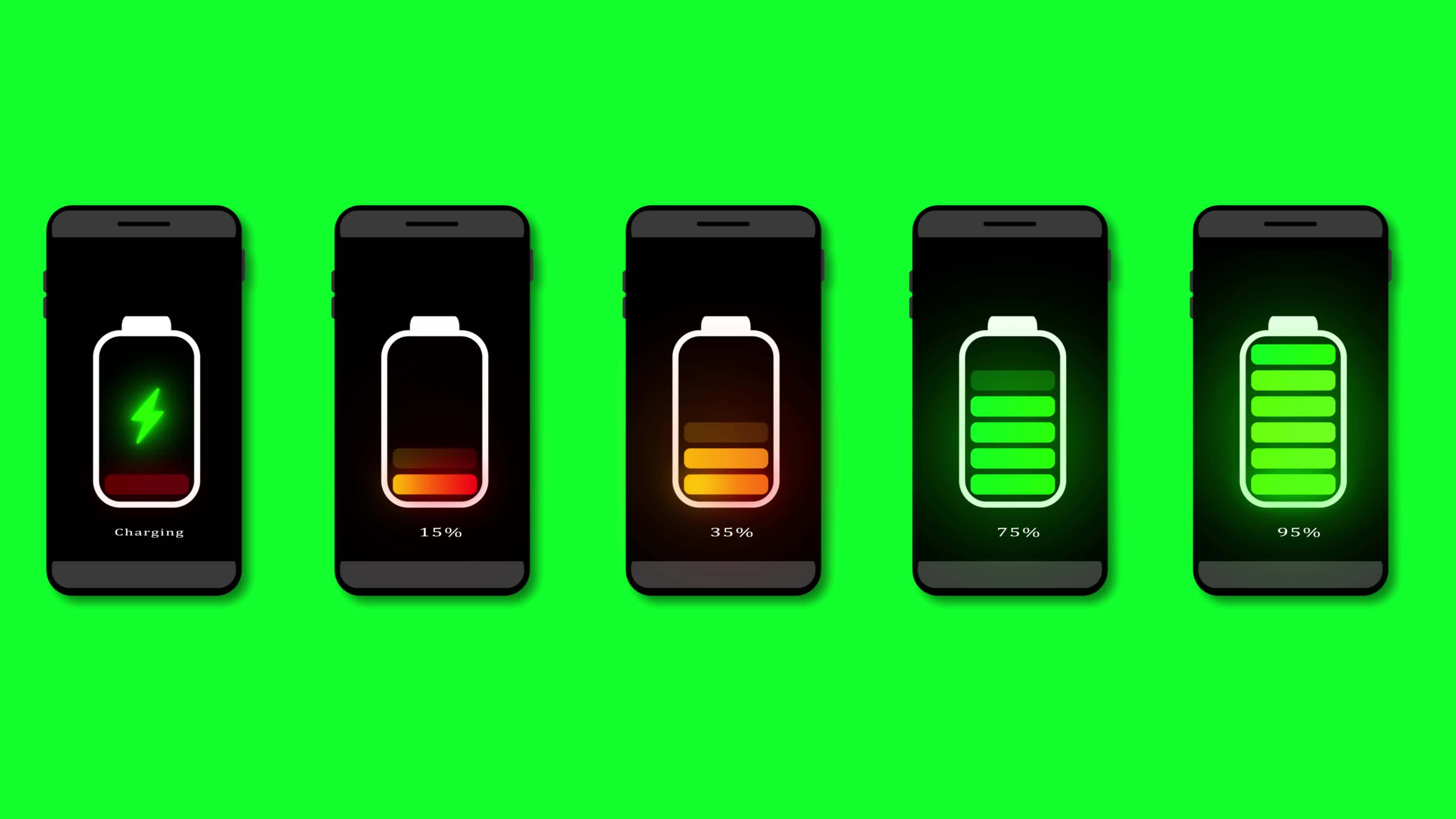 Digital Battery Stock Video Footage for Free Download