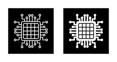 icono de vector de procesador