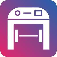 Metal Detector Icon Vector Design
