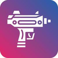 uzi icono vector diseño