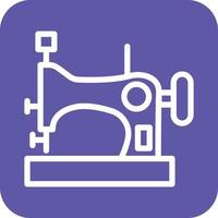 Sewing Machine Icon Vector Design