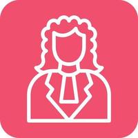 Judge Icon Vector Design