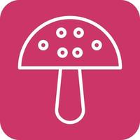 Mushroom Icon Vector Design