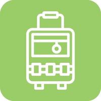 Luggage Icon Vector Design