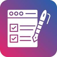 Task List Icon Vector Design