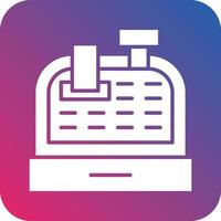 Cash Register Icon Vector Design