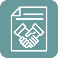 Agreement Icon Vector Design