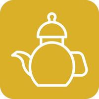 Tea Pot Icon Vector Design