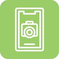 Mobile Camera Icon Vector Design