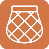 Fish Net Icon Vector Design