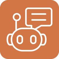 Chat Bot Icon Vector Design