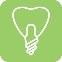 Dental Implant Icon Vector Design