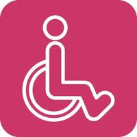 Disabled Sign Icon Vector Design