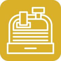 Cashier Machine Icon Vector Design