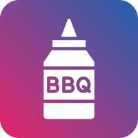 Bbq Sauce Icon Vector Design