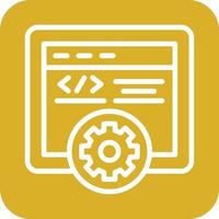Web Programming Icon Vector Design