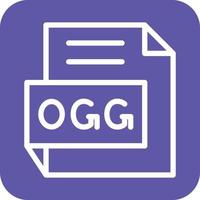 OGG Icon Vector Design