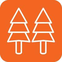 Pine Tree Icon Vector Design